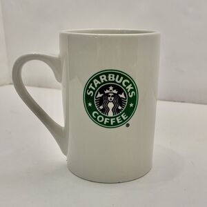 Starbucks 2008 Classic Mermaid 10oz white ceramic coffee tea mug